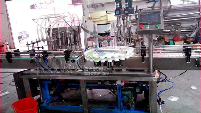 藥品噴霧劑灌裝生產線,氣霧劑自動化生產線