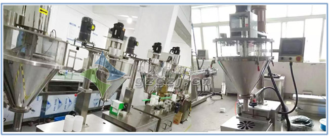 調味品包裝機車間實拍